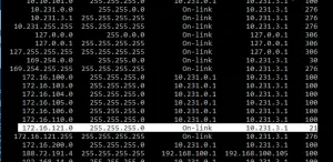 Rota Estática no Windows