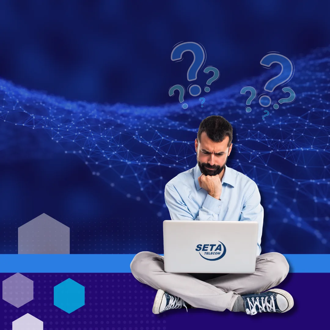 Blue Modern Market Research Blog Post Newsroom Instagram Post malha de rede